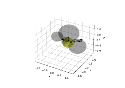 Distance between spheres with GJK